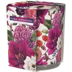 Świeczka zapachowa w szkle Floral inspirations 100 g, 8 cm