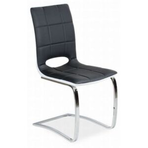 Krzesło H-431 czarno-białe ☞ Kupuj w Sprawdzonych i wysoko Ocenianych sklepach
