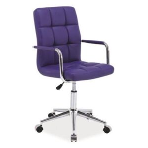 Fotel Q-022 fioletowy/ekoskóra ☞ Kupuj w Sprawdzonych i wysoko Ocenianych sklepach