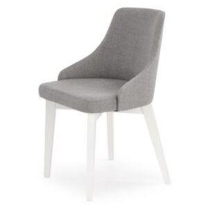 Krzesło TOLEDO szare/białe ☞ Kupuj w Sprawdzonych i wysoko Ocenianych sklepach