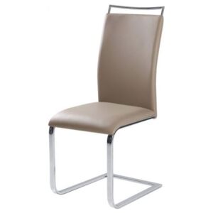 Krzesło H334 ciemno beżowe ☞ Kupuj w Sprawdzonych i wysoko Ocenianych sklepach