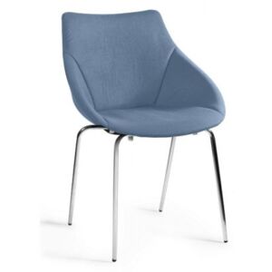 Krzesło LUMI jasno niebieskie ☞ Kupuj w Sprawdzonych i wysoko Ocenianych sklepach