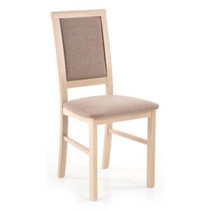 Krzesło SYLWEK 1 BIS beżowe/dąb sonoma ☞ Kupuj w Sprawdzonych i wysoko Ocenianych sklepach