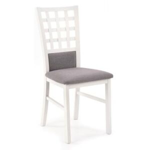 Krzesło GERARD 3 BIS szare/białe ☞ Kupuj w Sprawdzonych i wysoko Ocenianych sklepach