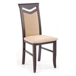 Krzesło CITRONE BIS beżowe/wenge ☞ Kupuj w Sprawdzonych i wysoko Ocenianych sklepach