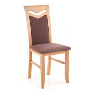 Krzesło CITRONE BIS brązowe/olcha ☞ Kupuj w Sprawdzonych i wysoko Ocenianych sklepach