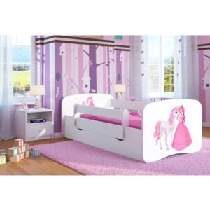 Łóżko BABY DREAMS księżniczka i konik 140x70 ☞ Kupuj w Sprawdzonych i wysoko Ocenianych sklepach