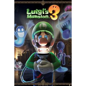 Plakat, Obraz Luigi's Mansion 3 - You're in for a Fright, (61 x 91,5 cm)