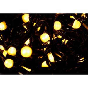 Lampki świąteczne 100 MAXI LED - Światełka ciepłe białe - 10m