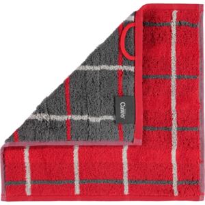 Ręcznik Square w romby 30 x 30 cm czerwony