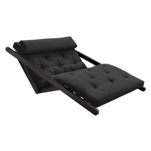 Sofa rozkładana z ciemnoszarym pokryciem Karup Design Black/Dark Grey