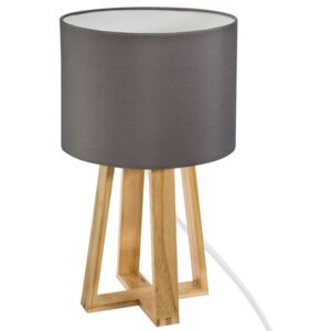 Lampka stołowa MOLU, 35 cm, kolor ciemnoszary