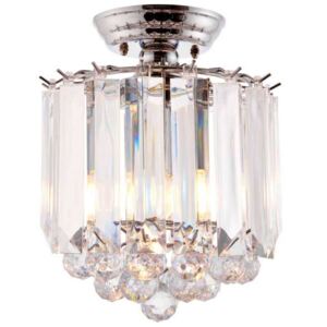 Plafon LAMPA sufitowa FARGO-CH Endon kryształowa OPRAWA glamour crystal chrom
