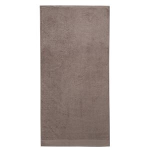 Brązowy ręcznik Seahorse Pure, 70x140 cm