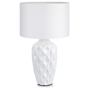 Lampa stołowa Angel 1 x 40 W E27 biała