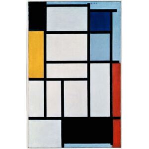 Mondrian, Piet - Reprodukcja Composition with red black yellow blue and grey 1921 by Piet Mondrian oil on canvas Netherlands 20th century