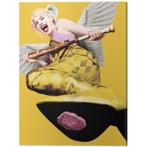 Obraz na płótnie Birds Of Prey i fantastyczna emancypacja pewnej Harley Quinn - Harley Quinn Wings, (40 x 50 cm)