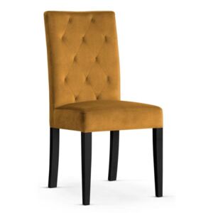 Krzesło tapicerowane ORLANDO miodowe