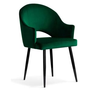 Krzesło tapicerowane GODA zielone