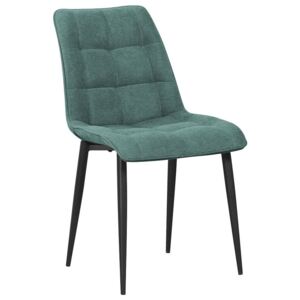 Krzesło tapicerowane MARCO zielone