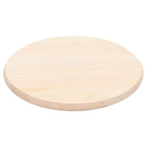 Blat stołu, naturalne drewno sosnowe, okrągły, 25 mm, 50 cm