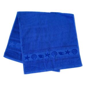 Ręcznik BALT - 50x100 niebieski 460g / m2