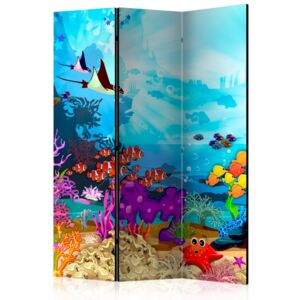 Parawan 3-częściowy - Kolorowe rybki [Room Dividers]