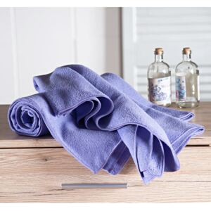 Ręcznik kąpielowy z mikrowłókien - liliowy