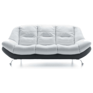 Sofa 3 osobowa Mello White & Black