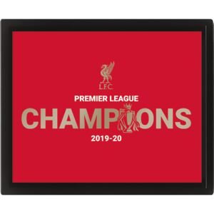 Oprawiony Obraz Liverpool Fc - Champions 19 20