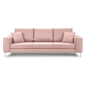 Różowa sofa 3-osobowa Cosmopolitan Design Cartagena