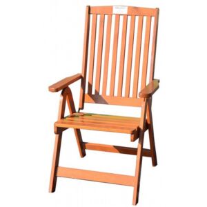 Krzesło rozkładane ogrodowe HOLIDAY lakierowane FSC