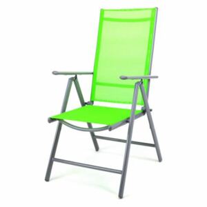 Krzesło rozkładane ogrodowe zielone
