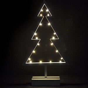 Choinka świąteczna 20 LED ciepła biel 38 cm
