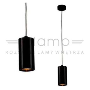 LAMPA wisząca KIKA S 85 Orlicki Design metalowa OPRAWA zwis tuba czarna