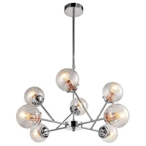 LAMPA wisząca BEST 38-67289 Candellux szklana OPRAWA zwis molekuły kule balls przezroczyste