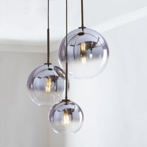 Mirror ball silver - lampa wisząca nowoczesna 20cm