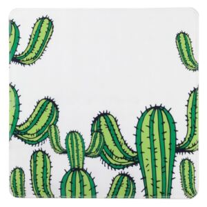 Antypoślizgowa mata prysznicowa Wenko Senia Cactus, 54x54 cm