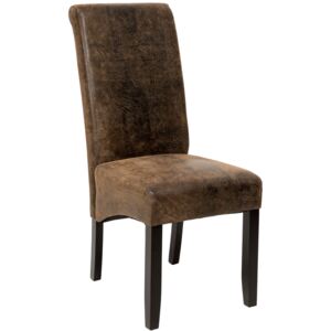 Eleganckie krzesło do jadalni lub salonu