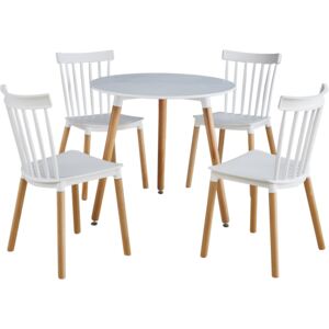 Zestaw stół mana + 4 krzesła trivor