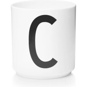 Kubek porcelanowy AJ litera C