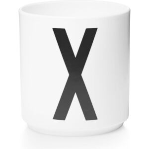 Kubek porcelanowy AJ litera X