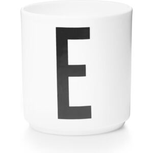 Kubek porcelanowy AJ litera E