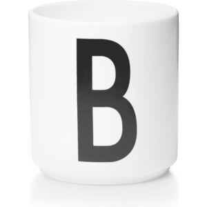 Kubek porcelanowy AJ litera B