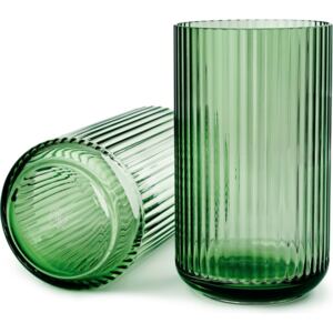 Wazon Lyngby szklany Copenhagen Green 25 cm