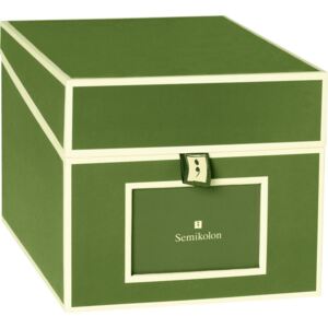 Pudełko na zdjęcia i płyty CD Die Kante ciemnozielone
