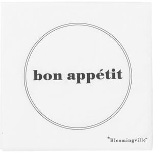 Serwetki Bon Appetit białe II 20 szt