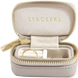 Pudełko podróżne na biżuterię Travel Mini Stackers taupe