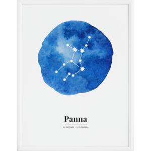 Plakat Zodiak Panna 21 x 30 cm