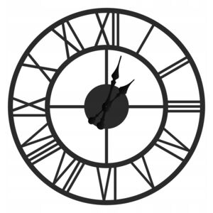 Zegar metalowy roma 50cm loft